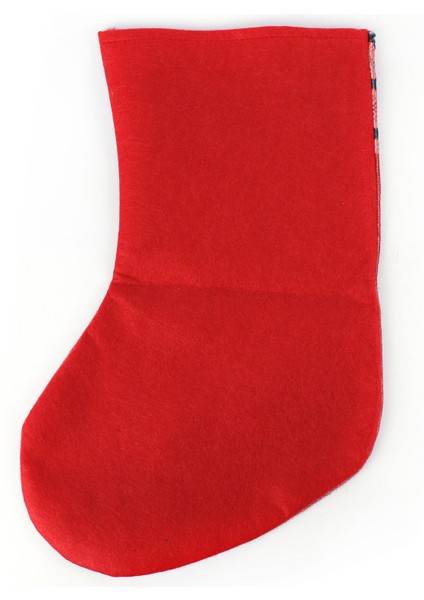 Kırmızı Noel Baba Dekoratif Yılbaşı Süs Çorap 42X26 Cm, Sıcak ve Neşeli Atmosfer Için fiyatları