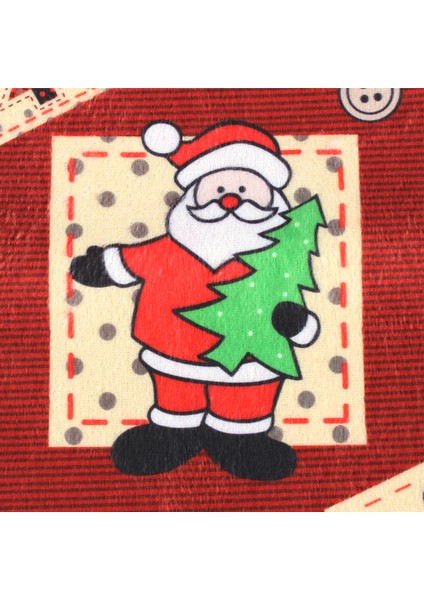 Kırmızı Noel Baba Dekoratif Yılbaşı Süs Çorap 42X26 Cm, Sıcak ve Neşeli Atmosfer Için fırsatları