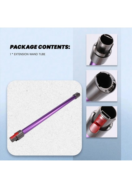 Dyson V7 V8 V10 V11 Mor Için Hızlı Çıkarma Uzatma Çubuğu Tüpü (Yurt Dışından) indirimleri