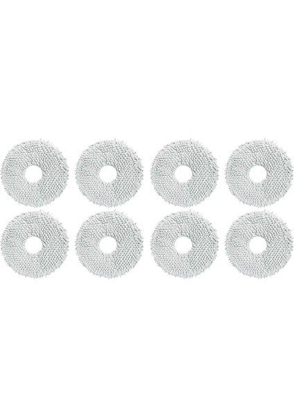 Dreame Bot L10S Ultra/ S10/ S10 Pro Için 8 Adet Yedek Paspas Bezi (Yurt Dışından)