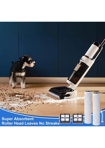 Tineco Floor One Stretch S6 Fırça Rulosu ve Hepa Filtre Parçaları Için (Yurt Dışından) modelleri