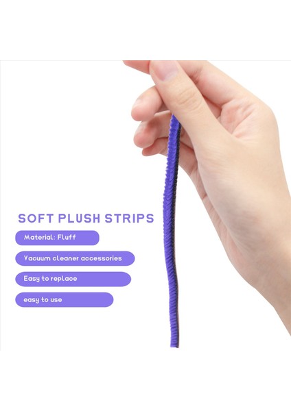 Dyson V6 V7 V8 V10 Elektrikli Süpürge Parçaları Için 6 Adet Yumuşak Peluş Şerit (Yurt Dışından) indirimleri
