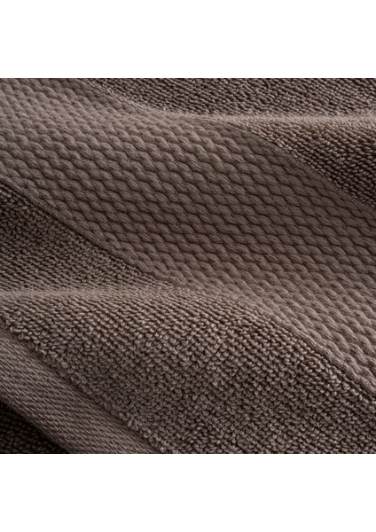 Lara El Havlusu %100 Pamuk Bordürlü Kahverengi 30X50 cm modelleri