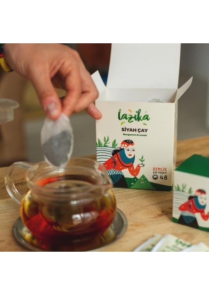 Ilk Hasat Bergamotlu Siyah Çay 48'li Demlik Süzen Poşet-Mayıs Çayı,tozsuz Çay fiyatları