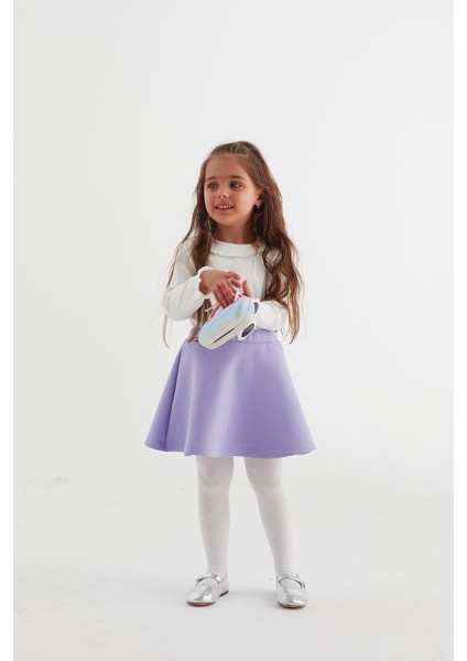 Çocuk Scuba Etek Lila fırsatları