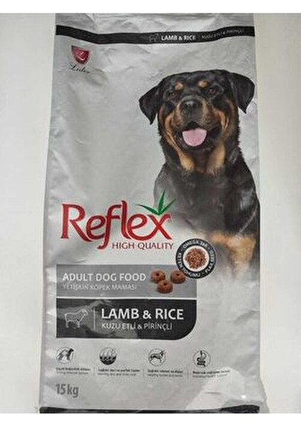 Yetişkin Köpek Maması 15 kg Kuzu Etli ve Pirinçli İçerik ile Yüksek Protein Kaynağı fiyatları