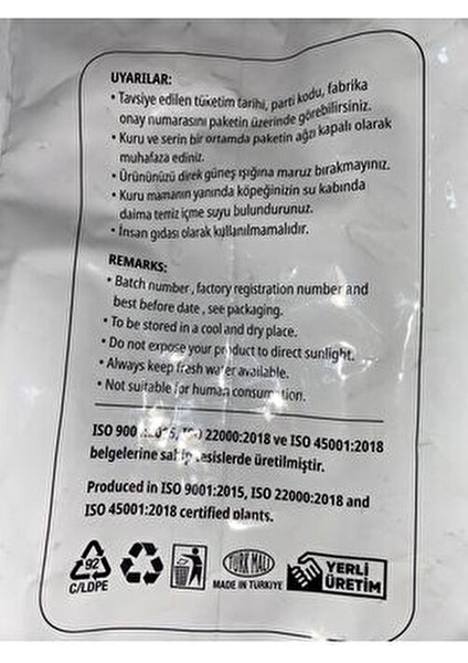 Yetişkin Köpek Maması 15 kg Kuzu Etli ve Pirinçli İçerik ile Yüksek Protein Kaynağı