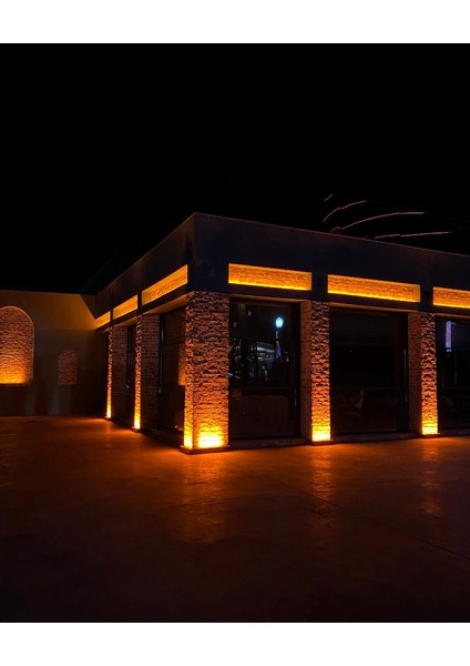 Amber / Wallwasher / 24 Watt / 67 cm / Sıva Üstü / IP65 / 220 V Duvar,bahçe,cami,bina Aydınlatma modelleri