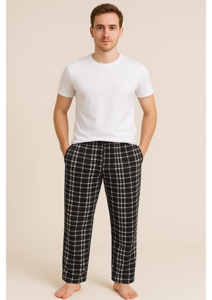 Erkek Desenli Cepli Tek Alt Siyah modelleri