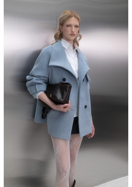 Reglan Kol Oversize Kaban Mavi fırsatları