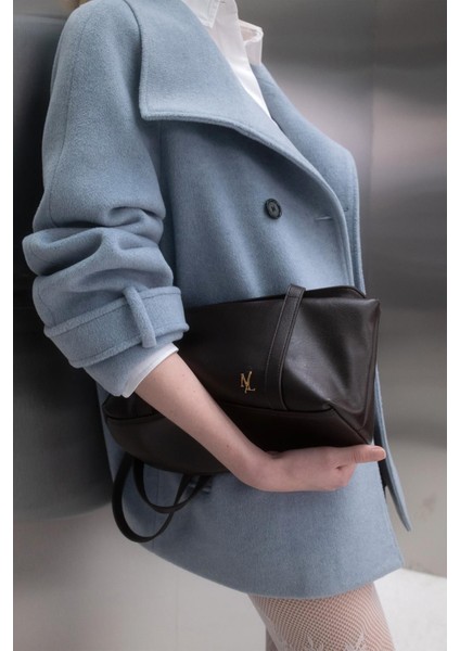 Reglan Kol Oversize Kaban Mavi