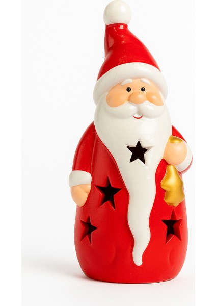 Seramik Yılbaşı Noel Baba Dekoru
