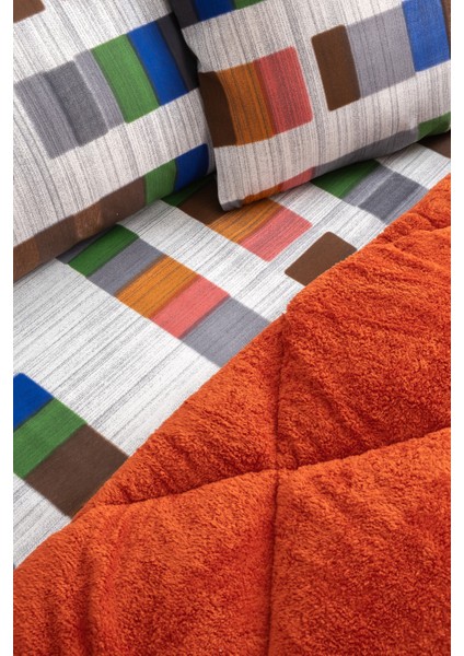 Veluna Battal Boy Lüx Wellsoft Yorgan Çift Taraflı - 2 Adet Yastık Kılıflı Yorgan Seti 215X235 cm indirimleri