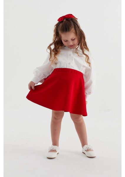 Çocuk Scuba Etek Kırmızı fiyatları