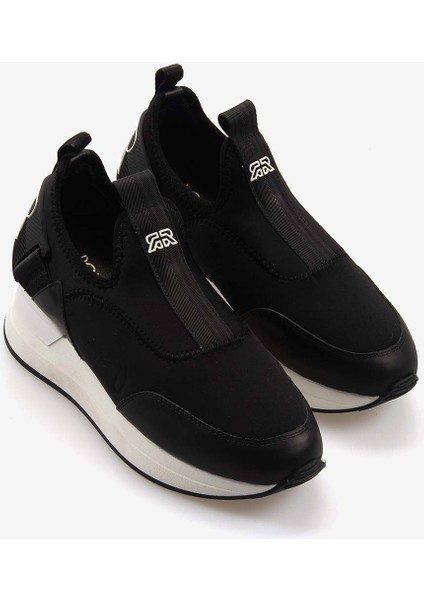 Kadın Hakiki Deri Siyah Spor & Sneaker Ayakkabı 7501 modelleri