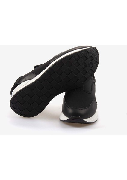 Kadın Hakiki Deri Siyah Spor & Sneaker Ayakkabı 7501 indirimleri