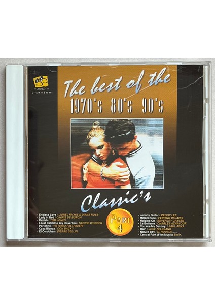 The Best Of The 1970'S 80's 90's Classic's Part 4 CD (Orijinal Dönem Baskı Cd)