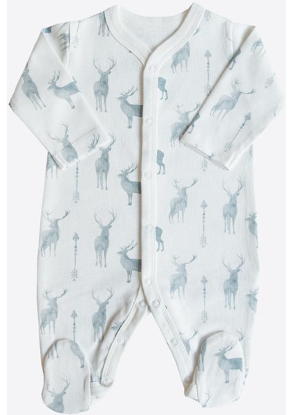 Organik Miyo Patikli Tulum Gri