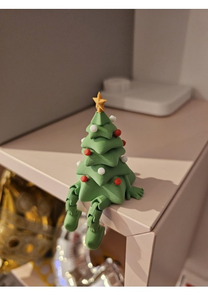 Renkli Yılbaşı Ağacı Süsü, Neşeli ve Şık Dekoratif Figür fiyatları