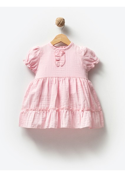 %100 Organik Pamuk Müslin Kumaş Kız Bebek Elbise fiyatları