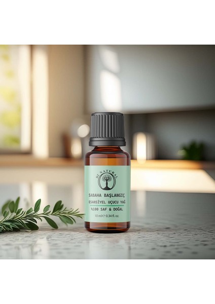 Sabaha Başlangıç Esansiyel Yağ Karışımı %100 Saf & Doğal 10 ml