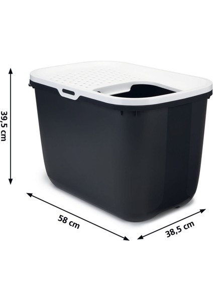 Sptrns Beeztees Kapalı ve Derin Kedi Tuvaleti, Gri, 58X38,5X39,5CM fiyatları