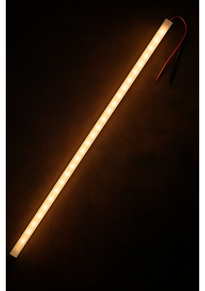 50 cm Gün Işığı 5000K 12V Şerit Led+Aluminyum Dış Kasa