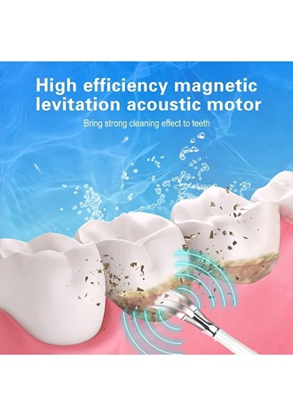 Ultrasonic Elektrikli Diş Fırçası Tartar Sökücü Araçları Temizleyici Ağız Bakım Seti