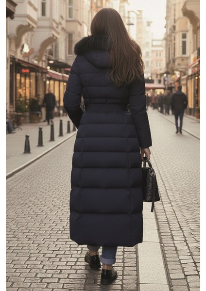 Günlük Kışlık Tam Boy Şişme Kadın Mont modelleri