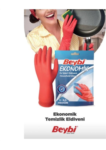 Eko Lastik Eldiven No: 8-8.5 (1 Çift) indirimleri