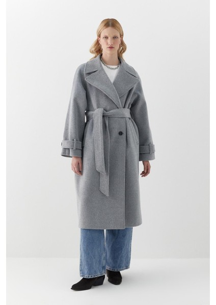 Reglan Kol Uzun Kaban Gri modelleri