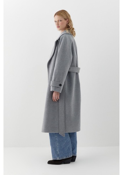 Reglan Kol Uzun Kaban Gri fırsatları