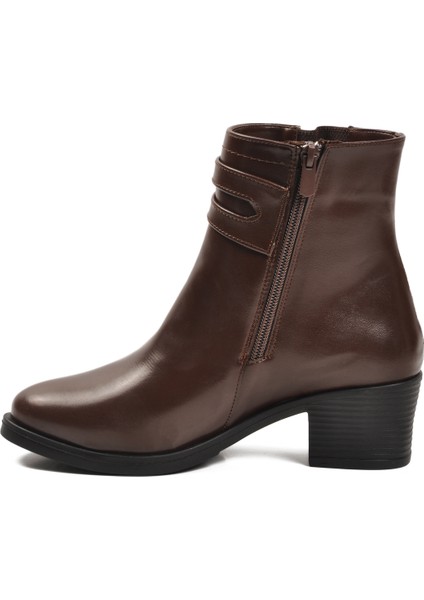 Kahve Içi Kürklü Topuklu Kadın Bot 1006 Z fırsatları