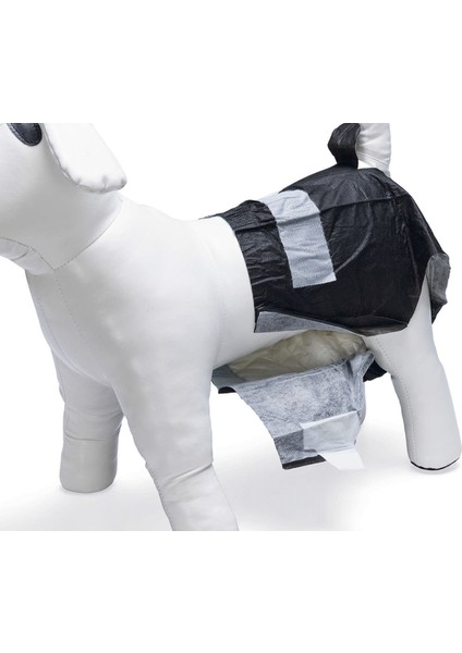 Sptrns Beeztees Köpek Alt Bezi, Mükemmel Uyum, Kullan-At, Siyah, 10 Adet, L fırsatları