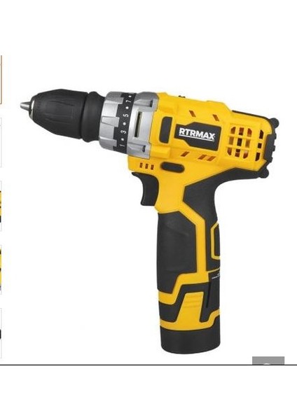 Akülü Matkap 12V 2*1.5 Ah Akü Rtrmax X-Lıon