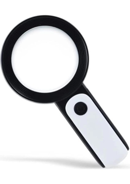 30X 12ışıklı Büyüteç Taşınabilir Çıft Katmanlı Optik Cam Okuma Büyüteç 229018 modelleri