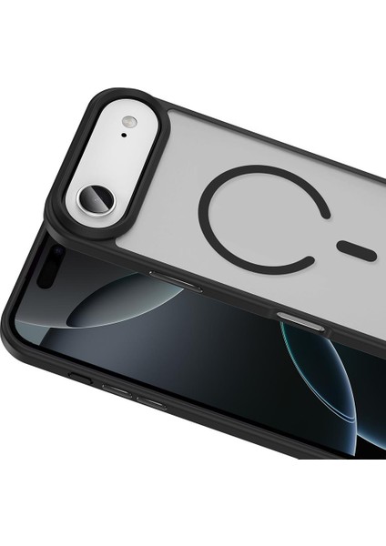 iPhone 17 Air Uyumlu Magsafe Kılıf Mat Arka Yüzey Darbe Emici Kapak fiyatları