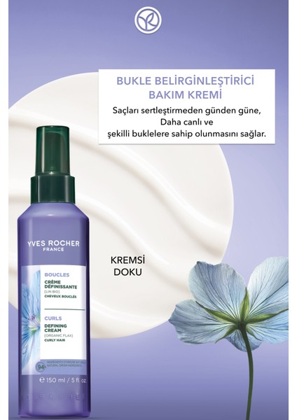 Bukle Belirginleştirici Bakım Kremi - Kıvırcık ve Dalgalı Saçlar -VEGAN-DURULANMAZ-99729 fiyatları