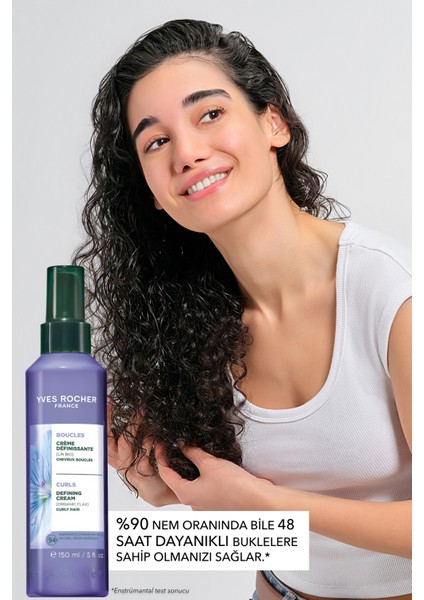 Bukle Belirginleştirici Bakım Kremi - Kıvırcık ve Dalgalı Saçlar -VEGAN-DURULANMAZ-99729 fırsatları