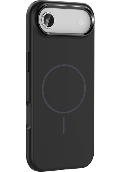 iPhone Uyumlu 17 Air Kılıf M-Safe Şarj Özellikli Metal Kamera Çerçeveli Zore Edi Silikon Kapak fiyatları