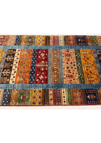 El Dokuma Afgan Halı Yolluk Gebbeh Desen indirimleri