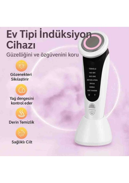 7 Si 1 Arada Yüz Masaj Aleti- Taşınabilir ve Kolay Kullanımlı fırsatları