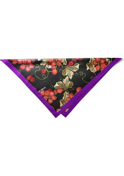 Böğürtlen Desenli Bandana Fular indirimleri