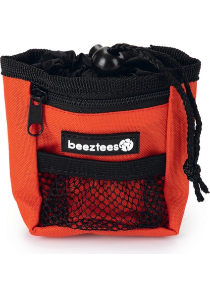 Sptrns Beeztees Köpek Ödül ve Dışkı Toplama Poşeti Taşıma Bel Çantası, Kırmızı, 8X14X10CM