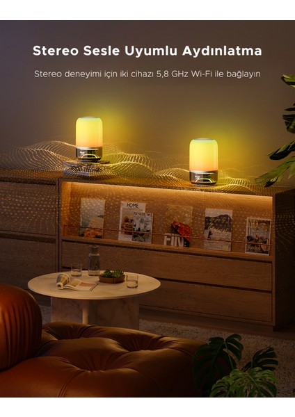 Masa Lambası 2 Pro x Jbl Hoparlörlü, Type-C Şarjı, 45' Şarj Adaptörü Dahildir