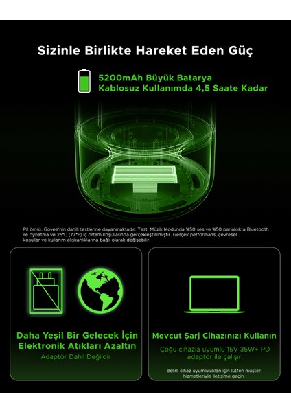 Masa Lambası 2 Pro x Jbl Hoparlörlü, Type-C Şarjı, 45' Şarj Adaptörü Dahildir