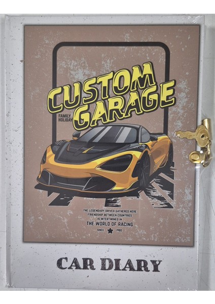 Günlük Defter 14X20 Costum Garage 112 Yp.