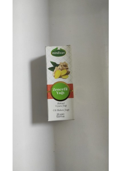 Soğuk Sıkım Zencefil Yağı 20ML