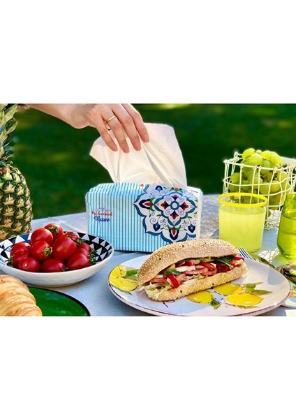 Çek Çek Al Poşet Mendil (Peçete) 300 Yaprak 12'li Paket (300*12=3600 Yaprak)