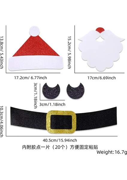 Renkli Yılbaşı Kapı Süsü, Noel Baba, Kardan Adam, Geyik Dekorasyon Süsleri fiyatları